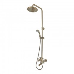 Душевая система тропический душ Mixxus Premium Retro Bronze-009-J MI1655 бронза Душевая система тропический душ Mixxus Premium Retro Bronze-009-J MI1655 бронза